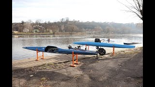 Байдарку, каное, веслувальний тренажер та мотор до човна передали Вінницькій обласній спортивній школі ім. Юлії Рябчинської