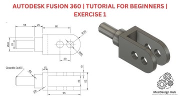 Autodesk Fusion 360 Tutorial for Beginners Exercise 1
