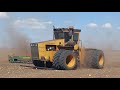 Big Tractor Power! ACO 250 with Diamond Disc Chain Cultivator.