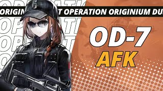 [Arknights] OD-7 AFK | 3 Operators