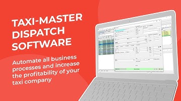 Taxi-Master dispatch software.Taxi management software with a taxi app like Uber.