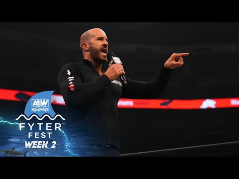 Claudio Castagnoli Vows to Become the NEW ROH Champion | AEW Rampage: Fyter Fest Wk 2, 7/22/22