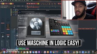 The Easiest Way To Use Maschine With Logic Pro X (How to use Maschine in Logic)
