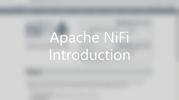 Apache NiFi : Introduction