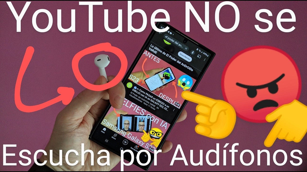 📱🎧 YOUTUBE NO se ESCUCHA en AUDÍFONOS BLUETOOTH SOLUCIÓN 2026 - YouTube