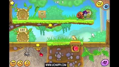 Snail Bob 5 Level 9 Walkthrough - 3 Stars