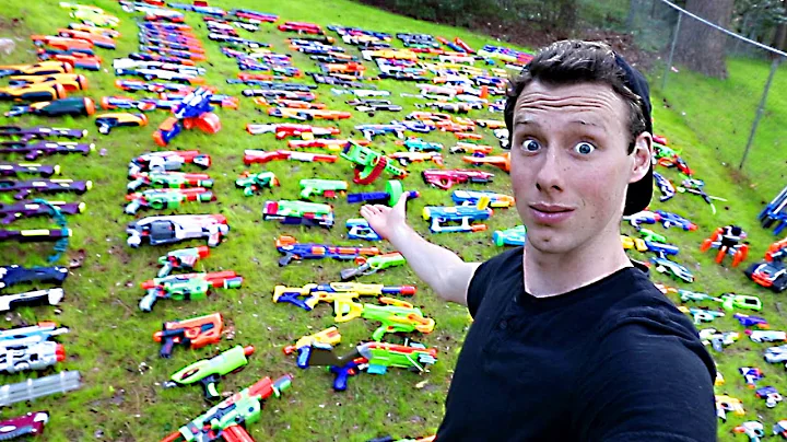 Lord Draconical has the World's Largest Nerf Gun A...