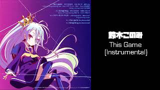 Konomi Suzuki - This Game | Instrumental