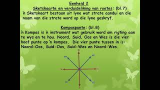 Graad 7 - Geografie - Termyn 1 - Eenheid 2