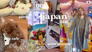 life in japan  | anime exhibition, dog cafe, otaku’s daily life, shopping, gaming