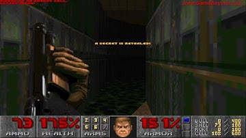 The Ultimate Doom Ultraviolent - E2M3: Refinery