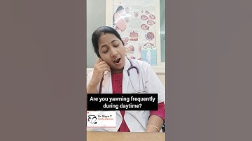 Frequent Yawning🙄 #drdivyat #drdivya # yawning #anaemia #hypothyroidism #lessoxygen #doctor