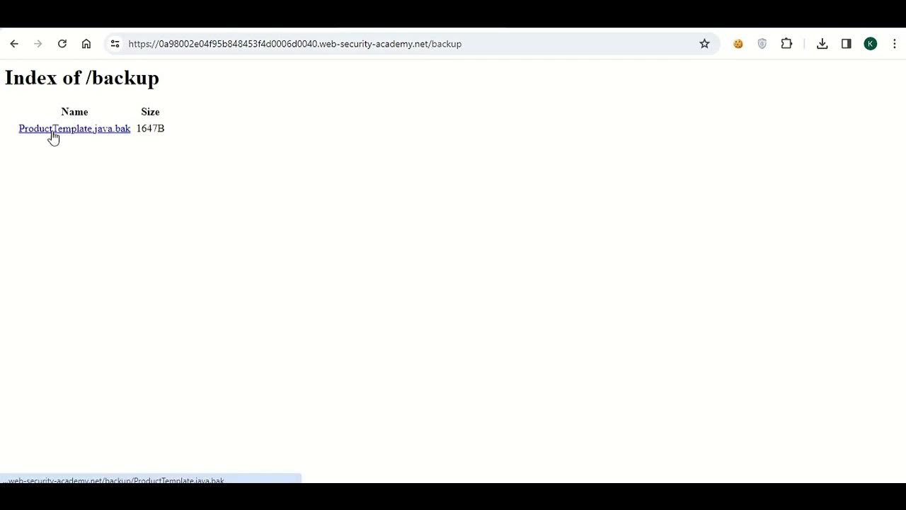 Source code disclosure via backup files - YouTube
