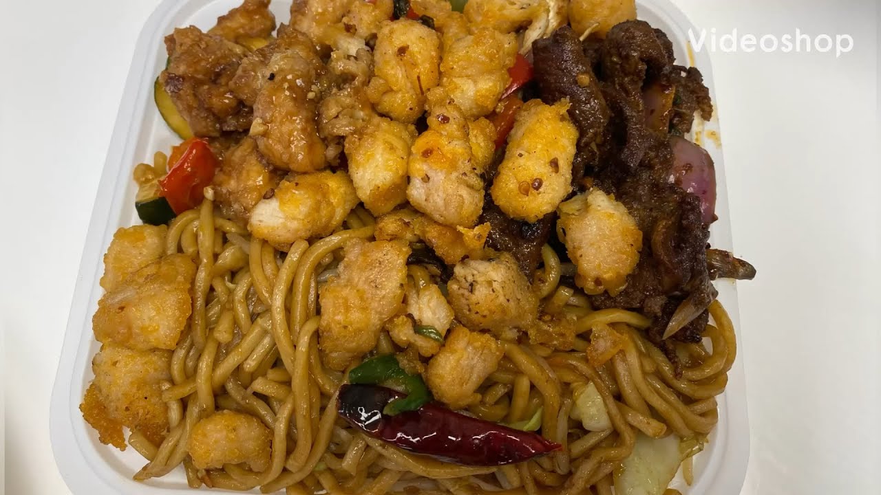 Habibiz Restaurant in Fremont| Catering from Habibiz at work| Mongolian Beef| Salt & Pepper Fish