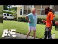 Woman Goes INSANE, Screams Insults at Landscapers | Neighborhood Wars | A&E