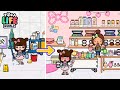 お化粧品屋さん 1日お仕事体験 お店づくり トッカライフ アプリ | Toca Life World