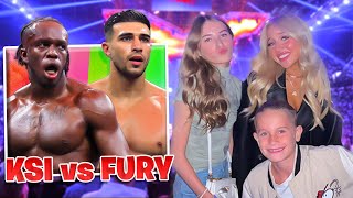 KSI VS TOMMY FURY RINGSIDE SEATS 🥊🤩 WITH AMI CHARLIZE