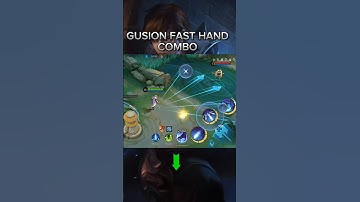 GUSION PRO COMBO TUTORIAL #mobilelegends #mlbb #mlbbcreatorcamp