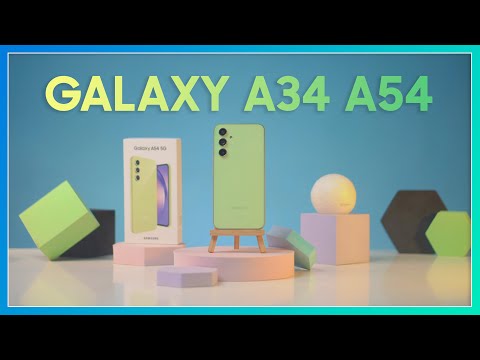 Trên tay nhanh Galaxy A34, A54 mới nhất từ Samsung!