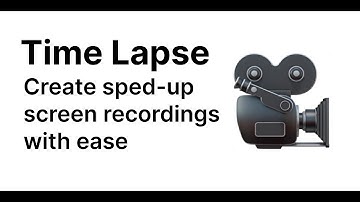 Making a screen time lapse menu bar app using rumps and opencv