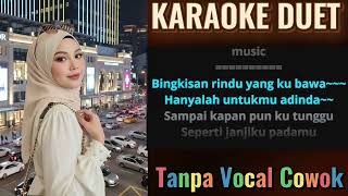 Karaoke Duet  Bingkisan Rindu  Yus Yunus Ft Erie Suzan  Tanpa Vocal Cowok