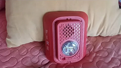 System Sensor P2RLED LED L-Series Fire Alarm Horn Strobe