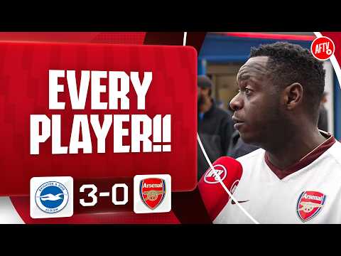 Every Player Could Have Been Subbed! (Jason) | Brighton 0-3 Arsenal