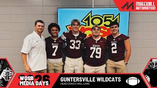 2026 WQSB High School Football Media Days | Guntersville Wildcats