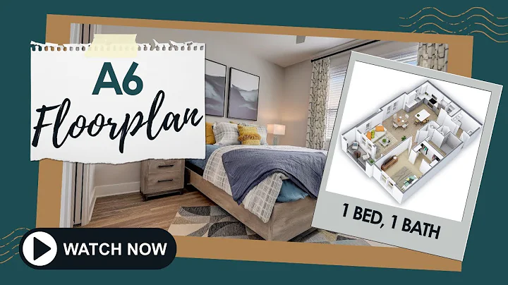 A6 Floorplan | 1 bedroom