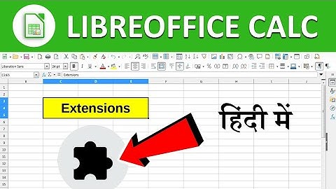 Install extensions for LibreOffice || Add extension || Installing Extension