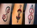 Mom and dad tattoo making at home  simple and temporary tattoo 