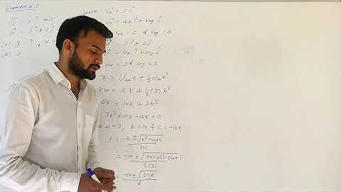 11th physics chapter 4: Example 4.5