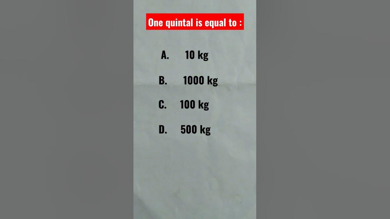 One Quintal Is Equal To shortvideo viral youtubeshorts shorts one-quintal-is-equal-to-shortvideo-viral-youtubeshorts-shorts