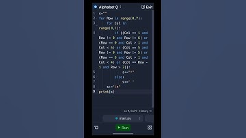Create a Spectacular Letter Q using Star Pattern in Python! #python #shorts #viral #trending #easy