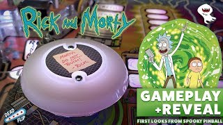 Rick and Morty Pinball by Spooky Pinball Reveal!