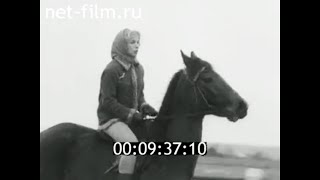 1970г. Смоленск. конно-спортивная школа