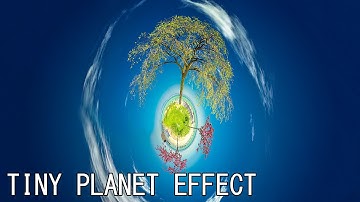 Photoshop CS6 Tiny Planet Effect