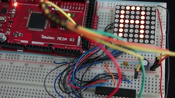 8x8 LED Dot Matrix Display with Arduino