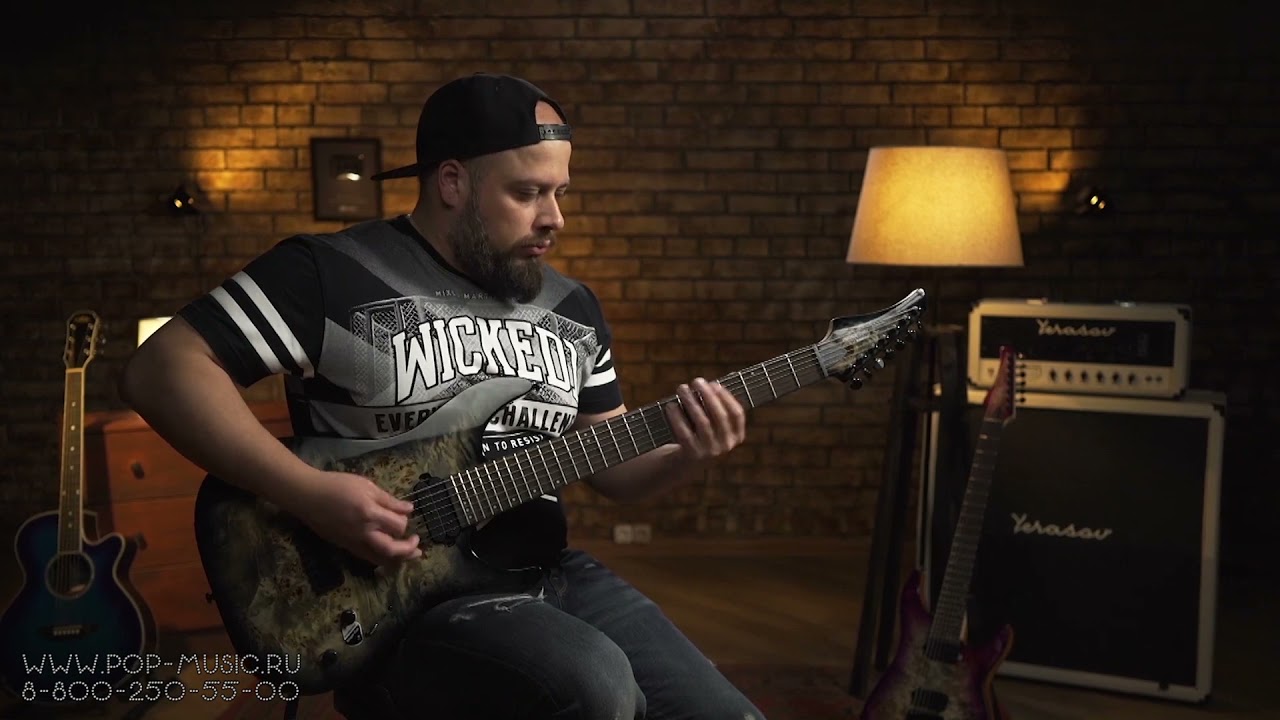 SCHECTER C7 PRO  - 7-ми струнная электрогитара баритон