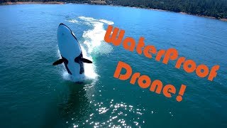Seabreacher and the SplashDrone 3 Waterproof Drone