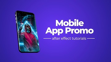 After Effects Tutorial: Mobile App Promo 3D Animation in After effect Without any Plugin