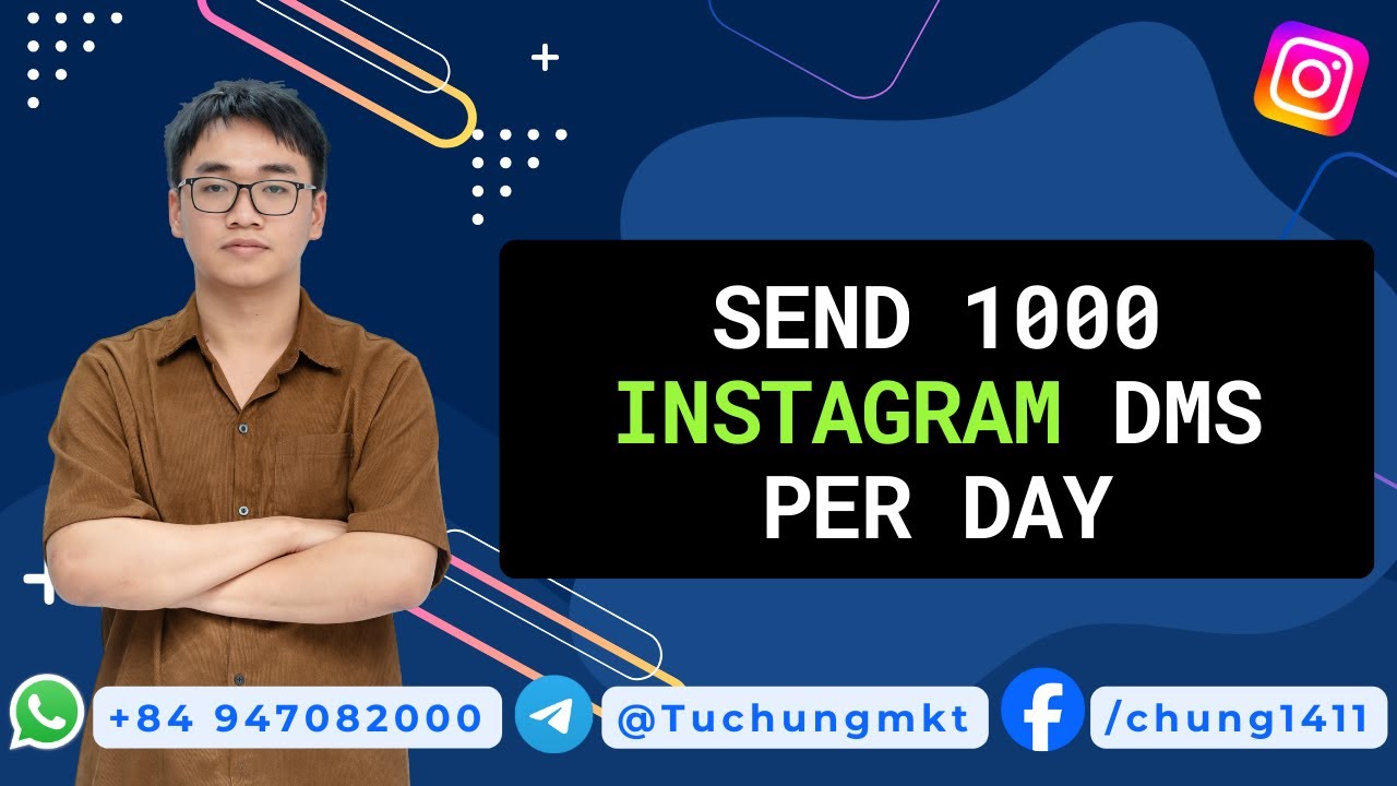Send 1000 Instagram DMs Per Day - YouTube