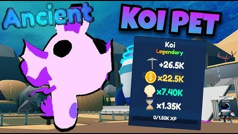I Borrowed The KOI ANCIENT PET In MINING SIMULATOR 2