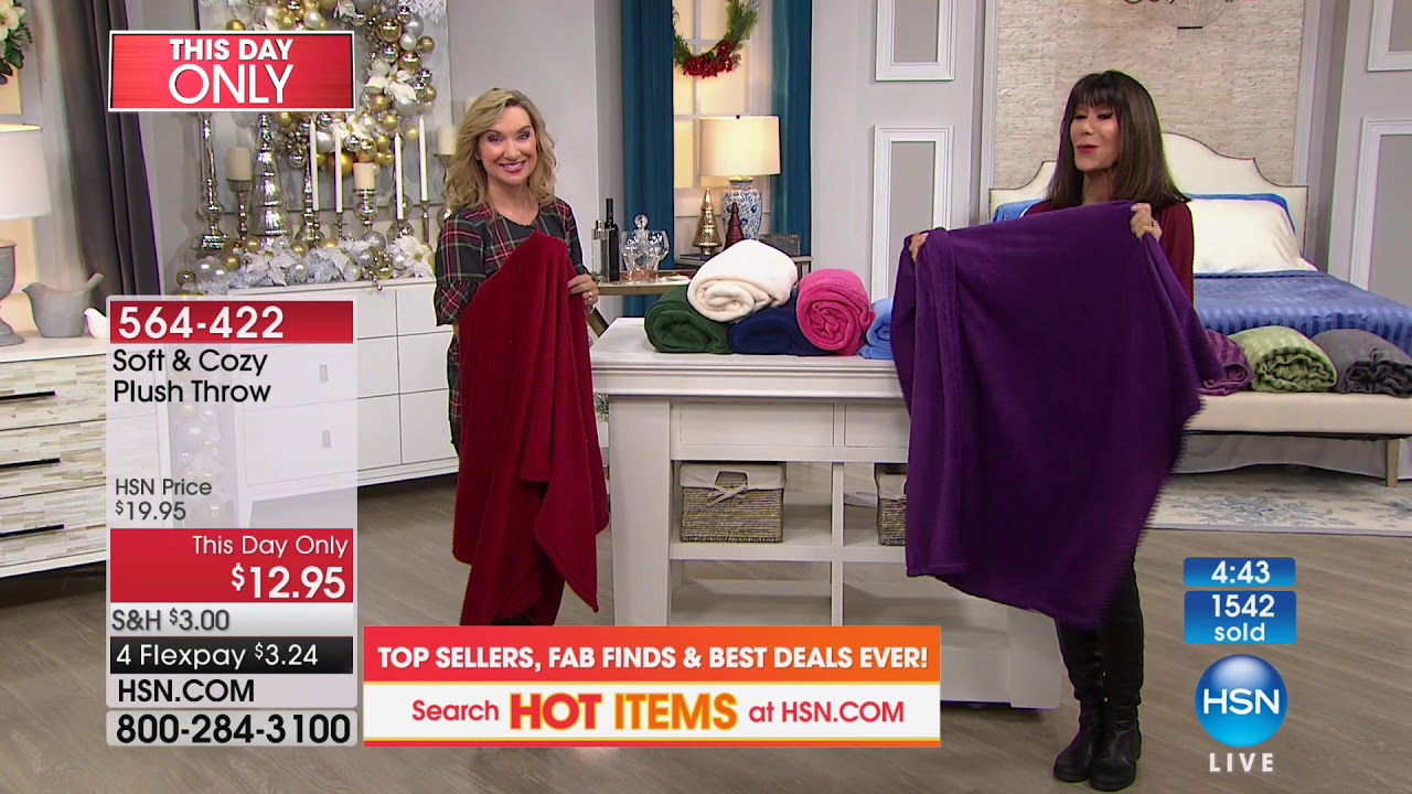HSN Soft & Cozy Gifts 12.11.2017 03 PM YouTube