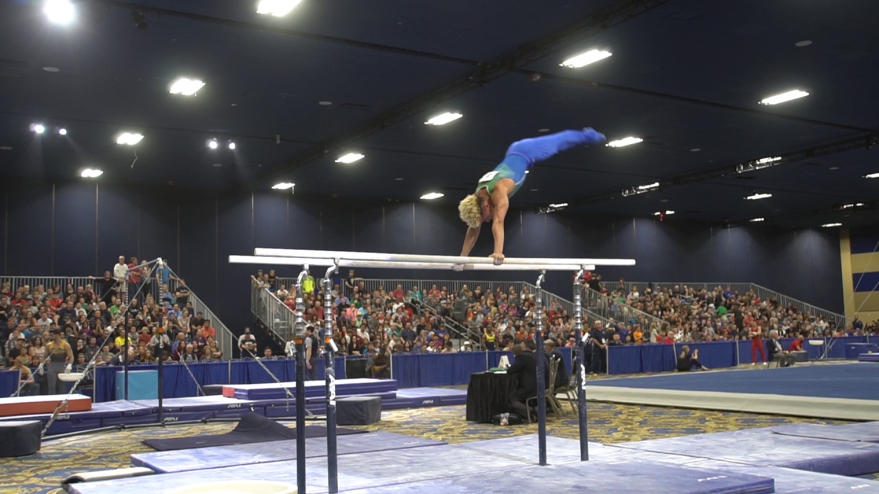 Donothan Bailey - Parallel Bars - 2017 Winter Cup Finals - YouTube