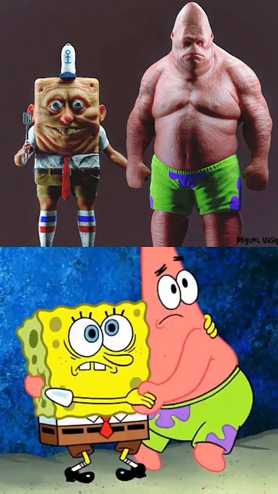 شخصيات سبونج بوب في الواقع ‼️