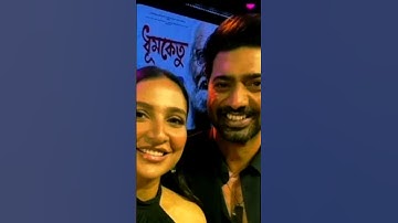 Dev Subhasree selfie moment • Dhumketu Trailer launch event #shorts