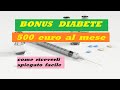 500 Euro al mese per Bonus Diabete 2020 - Come chiederlo e come ricevere i soldi