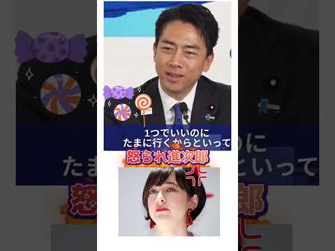 #小泉進次郎 #滝川クリステル 子育て怒られっぱなし #小泉構文