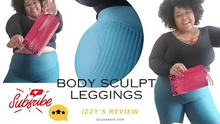 Booty Lifting Leggings| Fanka Review | Izzy Spears| Plus-Size Leggings| 3x